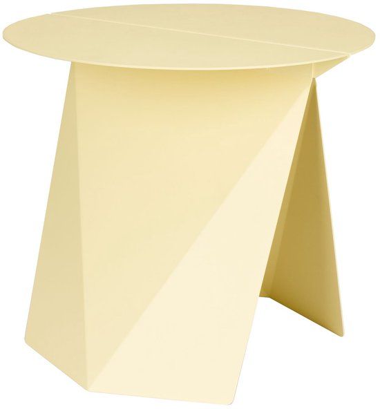 Zuiver Foldy Bijzettafel Citroengeel