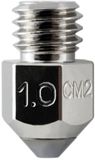 Micro-Swiss 3D-printermond Geschikt voor: CraftBot 2, Creality CR-10, MakerBot Replicator 1.0mm CM2™ - MK8 Nozzle M2901