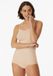 Schiesser Spaghettitop 2-pack katoen zand - 95/5 Dames Onderhemd - sand