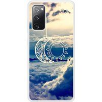 Samsung Bedrukt siliconen hoesje compatibel met Galaxy S20 FE Lune soleil