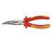 Heytec VDE platte ronde tang 45° gebogen