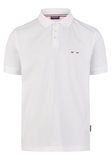 HECHTER PARIS Polo Pique H-eco Heren Wit Maat L
