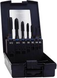 Exact 42305 Machinetapboorset 7-delig Metrisch M1, M4, M5, M6, M8, M10, M12 Rechtssnijdend DIN 371 HSS-E Model B 1 set