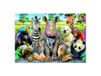 Educa Klassenfoto Dieren Puzzel | 1000 Stukken Volwassenen | 14+ | Legpuzzel 1000st | 68x48cm | Fix Puzzle lijm incl. | Vanaf 14+ (15517)