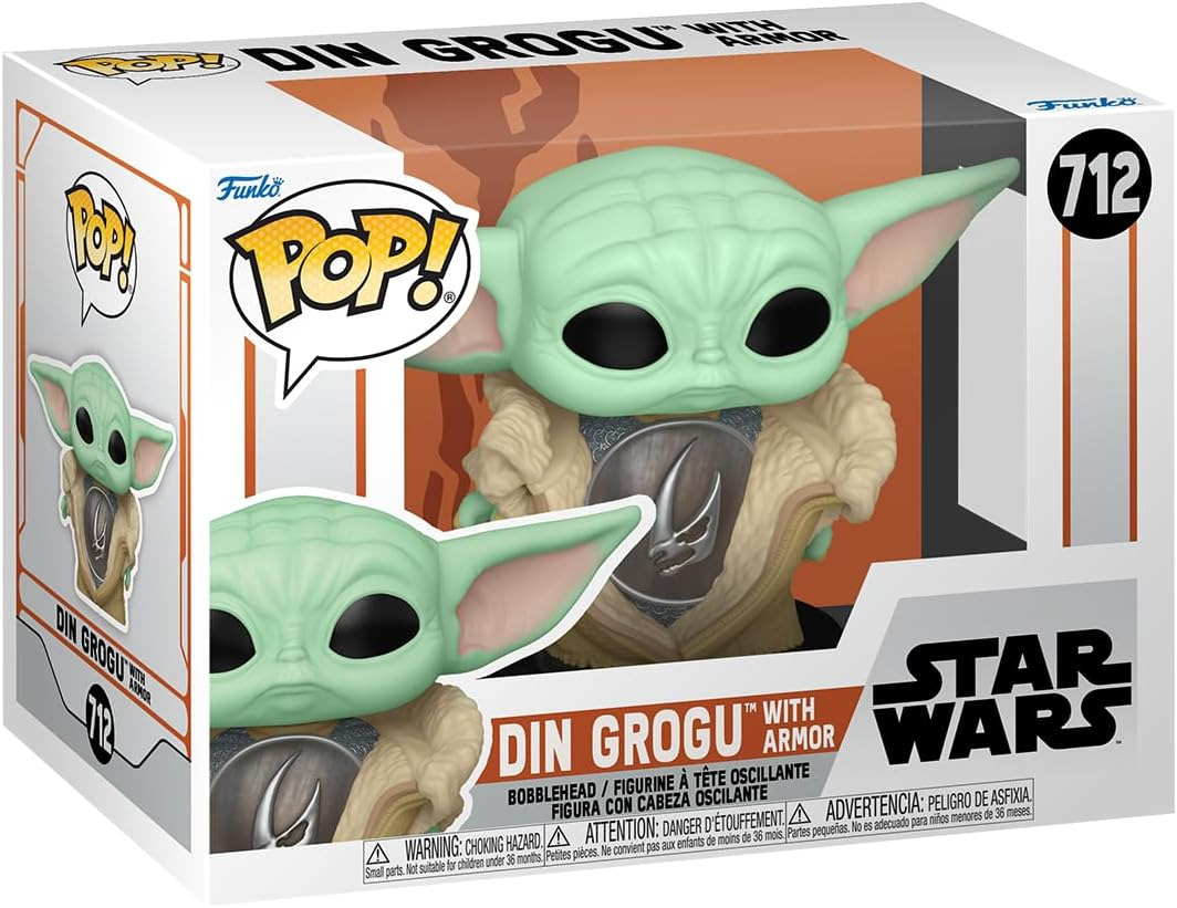 Funko Pop! - The Mandalorian Grogu with Armor #712