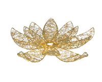 Decoris Bloem Lumineo Micro led bloem 58x16cm-300led goud/warm wit/klassiek warm