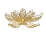 Decoris Bloem Lumineo Micro led bloem 58x16cm-300led goud/warm wit/klassiek warm