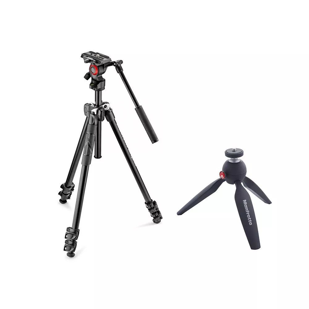 Manfrotto 290 Tripod + PIXI Mini Tripod