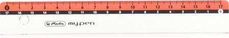 Herlitz Plastic liniaal, 170 mm