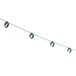 Fermob - Lampe intelligente Hoopik - Bleu - ABS - Designer DO