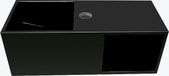 Boss & Wessing Fontein Jolie 54x20cm met Nis Solid Surface Mat Zwart