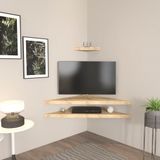 Decorotika Zwevende TV Plank 120 cm Houtlook Wandplank