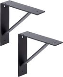 Alberts 869632 Plankdrager Sam | per paar | Plankdrager naar keuze in verschillende trendkleuren | Plankdrager per paar of afzonderlijk | Afmeting 205 x 205 x 50 mm
