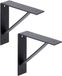 Alberts 869632 Plankdrager Sam | per paar | Plankdrager naar keuze in verschillende trendkleuren | Plankdrager per paar of afzonderlijk | Afmeting 205 x 205 x 50 mm