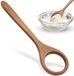 Ibenzoa® coupe-pâte en bois massif pour pâte au levain – manche ergonomique, crochets robustes, résistant à la moisissure, œillet de suspension