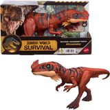 Mattel Jurassic World Wild Brullende Afrovenator Dinosaurus Actiefiguur