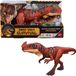 Mattel Jurassic World Wild Brullende Afrovenator Dinosaurus Actiefiguur