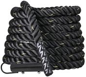 Softee Functional Battle With Hook Battling Ropes Zwart 12 m