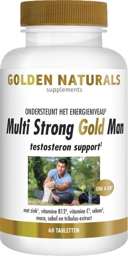 Golden Naturals Multi Strong Gold Man - 60 Tabletten