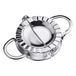 Westmark Raviolimaker, diameter: 7,5 cm, met praktische handgrepen, RVS, Emilia, zilver, 61352270