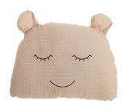BigBuy Kids Coussin Ours Peluche 35 x 29 cm Beige