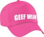 Casquette de baseball rose pour adultes pour carnaval et enterrement de vie de garçon