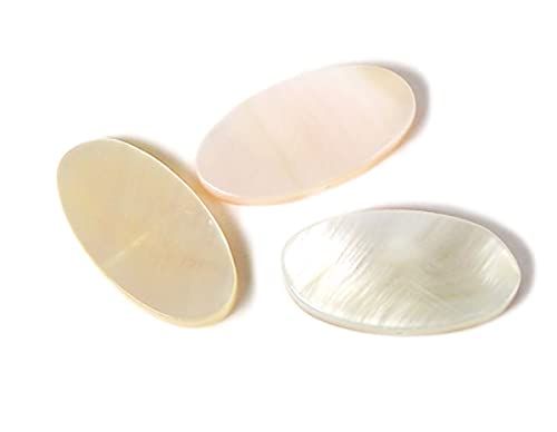 INNSPIRO Natuurlijke, glanzende ovale parelmossel, 20 x 10 mm, 250 g, 154 u, ca.