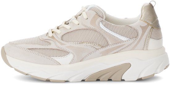 Gabor Dames Sneakers - beige 86.936.31 - Maat 38 - Suède