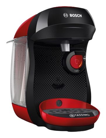 Bosch Tassimo Happy TAS103E Koffiepadmachine - Zwart/Rood - 0.7L - 1400W