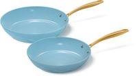 Cook and Pan Cook & Pan 2-Delige Koekenpan Pannenset Ocean Blue Ø 24 & 28 cm