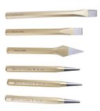 RS PRO Splindriver set, Ø 3 → 4 mm, 6-delig, doorslag