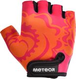 Meteor Kids M - Fietshandschoenen - Groot bloem, Maat M