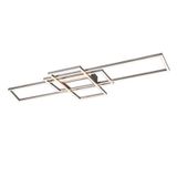 Trio Plafondlamp Irvine Nikkel 620010407 - Zilver