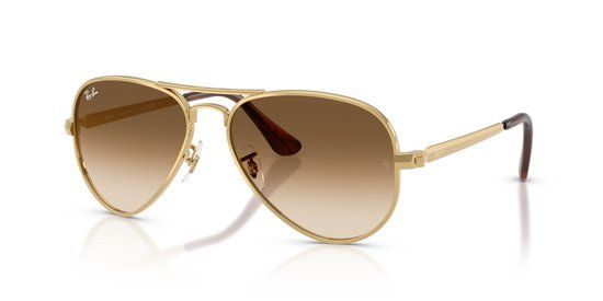Ray-Ban zonnebril 0RB3925 Aviator max goudkleurig bruin