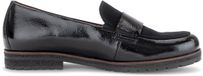 Gabor Dames Loafers Zwart Suède