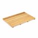 Relaxdays Tapis de bain en bambou - Antidérapant, Hygiénique, Multifonctionnel - 1 pièce - Résistant à l'humidité