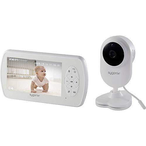 Sygonix HD Baby Monitor SY-4548738 Babyfoon met camera, draadloos, 2,4 GHz