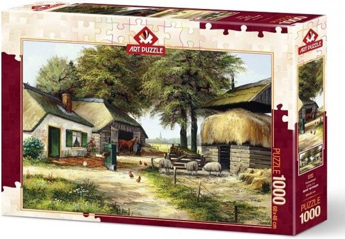 Art Puzzle Homestead Puzzel 1000 Stukjes