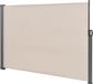 Pare-vent extensible Codie - Auvent latéral extensible - 160x300 cm - Acier et tissu - Aspect luxueux - Sable