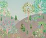 Komar Fotobehang - Persian Garden 300x250cm - Vliesbehang