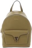 Coccinelle Leren vrijetijdsrugzak Beat Generatio Backpack Seagrass kaki