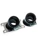 cyclingcolors Inlaatspruitstuk voor motorfiets, scooter, bromfiets, compatibel met am6 minarelli mbk x power yamaha tzr peugeot xps rieju rs1 diameter 24 mm handvat 30° + 45°