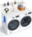 Latios Wasmachine- en droger werkblad - Wit