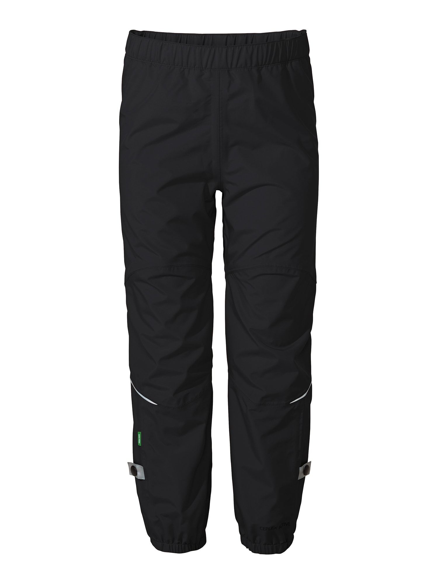 VAUDE Grody Pants V, Fietsbroek zonder gevoerde inzet, Kids fiets-sportbroek, Waterdicht, Hardshell, Zwart, Unisex, Polyester, Maat 146