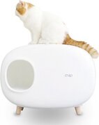 MakeSure Kattenbak Met Lade - Wit - 60 x 38 x 45 cm - Design wit