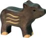 Holztiger Jong Wild Zwijn Houten Figuur
