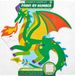 Ooly Colorific Canvas Verf met Nummer Kit Fantastische Draak