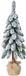 Everlands Tora kunstkerstboom 65cm groen/wit