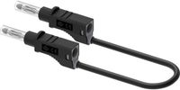 Electro PJP 2214/600V-CD1-25N Meetsnoer Steekaansluiting 4 mm 25 cm Zwart 1 stuk(s)
