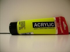 Amsterdam Acrylverf 272 Transparant Geel Middel 250ml.